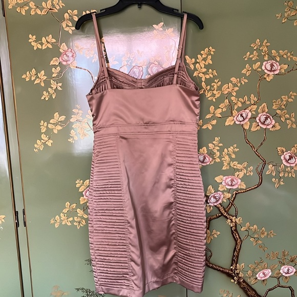 Oscar the Third Corset Dress in Nude 100% Silk Sz S - Picture 3 of 16